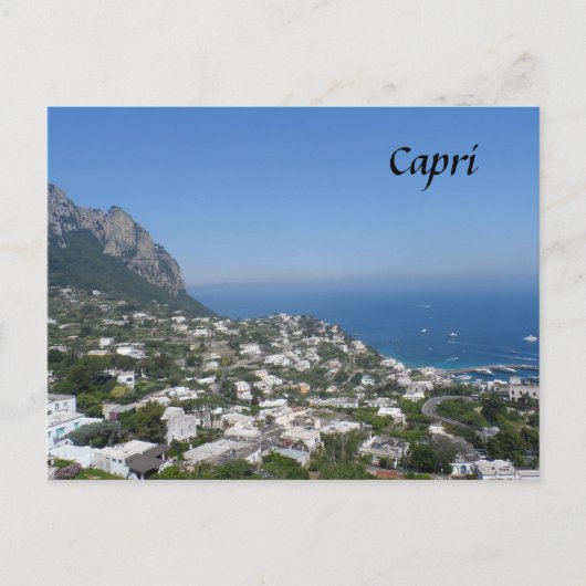 Carte Postale Capri, Italie (Devant)