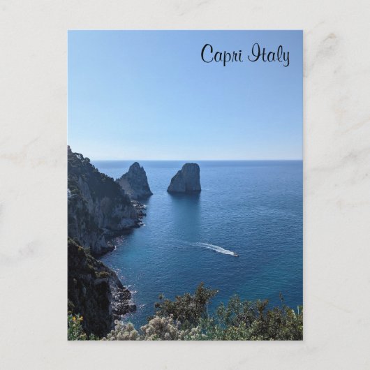 Carte postale Capri Italie (Devant)