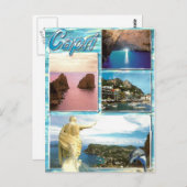 Carte Postale Capri, Italie (Devant / Derrière)