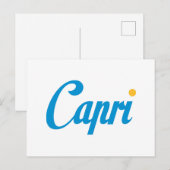 Carte Postale CAPRI Italie (Devant / Derrière)