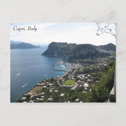 Carte postale Capri, Italie (Devant)