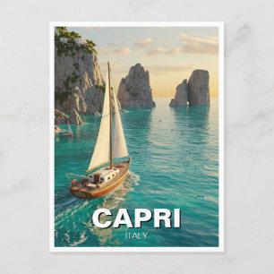 Carte Postale Capri Italie Voyage