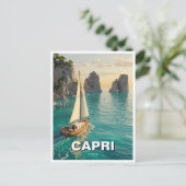 Carte Postale Capri Italie Voyage (Debout devant)