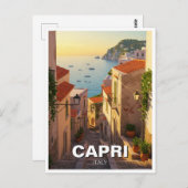 Carte Postale Capri Italie Voyage (Devant / Derrière)