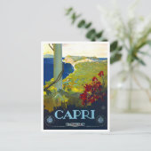 Carte Postale Capri Italie voyage millésime (Debout devant)