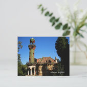 Carte Postale Capricho de Gaudi.Comillas, (Debout devant)