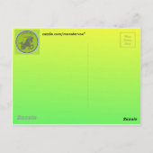 Carte postale Capricorn (Dos)