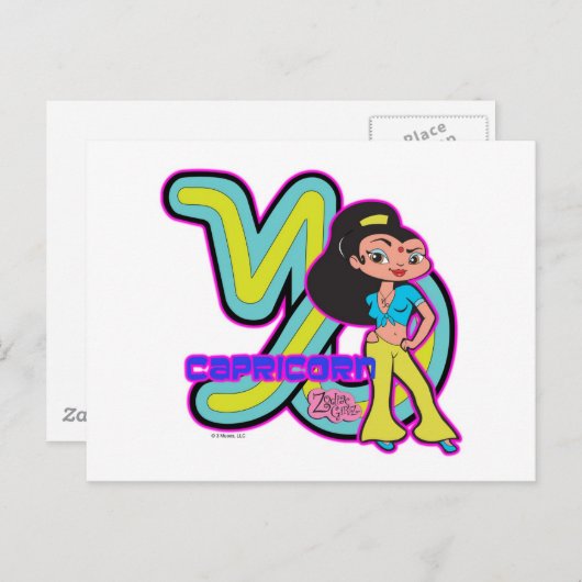 Carte postale Capricorn (Devant / Derrière)