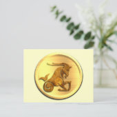 Carte postale Capricorn Zodiac (Debout devant)