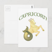 Carte Postale Capricorne (Devant / Derrière)