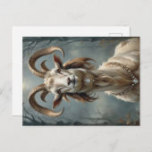 Carte Postale Capricorne (Devant / Derrière)