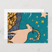 Carte Postale Capricorne (Devant / Derrière)