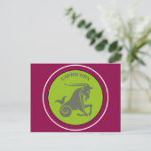 Carte postale Capricorne (Debout devant)