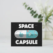 Carte Postale Capsule spatiale (Debout devant)