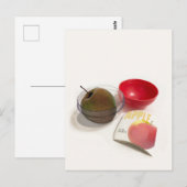 Carte Postale Capsule Toy Apple Prix de la nourriture Consumeris (Devant / Derrière)