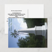 Carte postale Capt. Cook Monument Hawaii (Devant / Derrière)