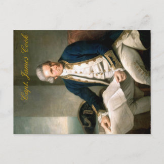 Carte Postale Capt James Cook Postcard, Discoverer of Hawaii