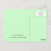 Carte postale Capter un sourire (Dos)