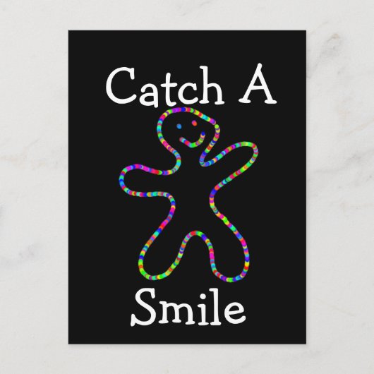 Carte postale Capter un sourire (Devant)