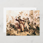 Carte Postale Capture, Barbe noire pirate, Revenge de la reine A (Devant / Derrière)