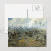 Carte Postale Capture de la batterie de Rickett - 1964 (Devant / Derrière)