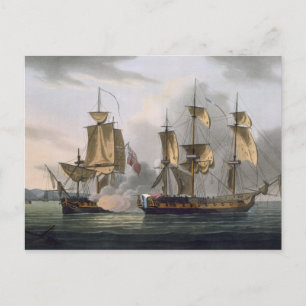 Carte Postale Capture de La Réunion, 21 octobre 1793, de 'Th