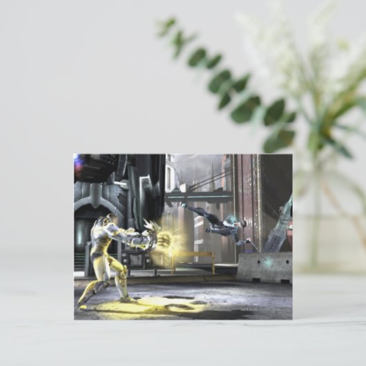 Carte Postale Capture d'écran : Cyborg vs Nightwing 2 (Debout devant)