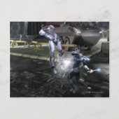Carte Postale Capture d'écran : Cyborg vs Nightwing 3 (Devant)