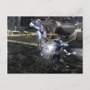 Carte Postale Capture d'écran : Cyborg vs Nightwing 3