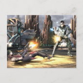 Carte Postale Capture d'écran : Harley vs Nightwing (Devant)