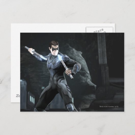 Carte Postale Capture d'écran : Nightwing (Devant / Derrière)