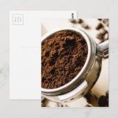 Carte Postale Capture d'Espresso Prêt à brasser pour Cappuccino (Devant / Derrière)