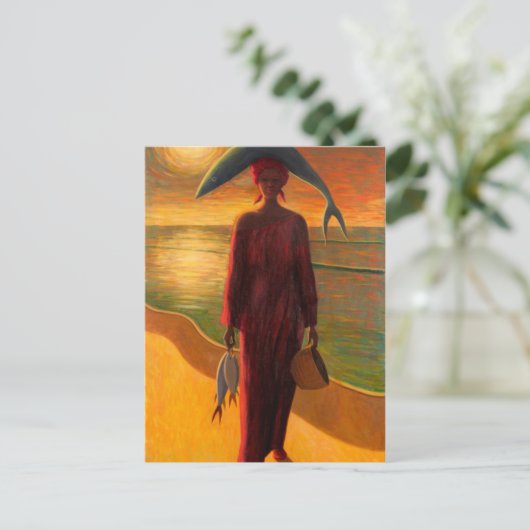 Carte Postale Capture du soir (Debout devant)