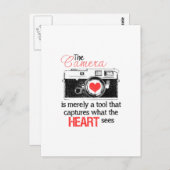 Carte Postale Capturer le coeur (Devant / Derrière)