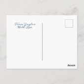 Carte Postale Capy Fête des Mères Cute Capybara Baby & Maman Per (Dos)