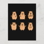 Carte Postale Capybara (Devant)
