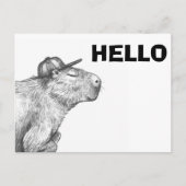 Carte Postale Capybara (Devant)