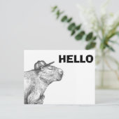 Carte Postale Capybara (Debout devant)
