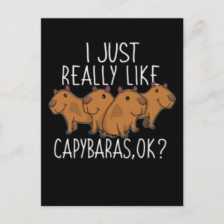 Carte Postale Capybara Venin