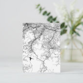 Carte Postale Caracas Venezuela Map (Debout devant)