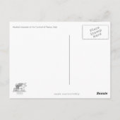 Carte Postale Caractère carnavalesque masqué élégant (Dos)