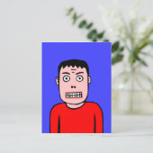 Carte Postale Caractère drôle (Debout devant)