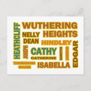 Carte Postale Caractères de hauteur d'attente