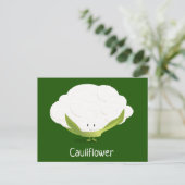 Carte Postale Caractères du chou-fleur (Debout devant)
