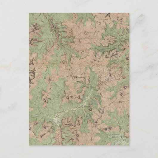 Carte Postale Caractéristiques économiques du Colorado (Devant)