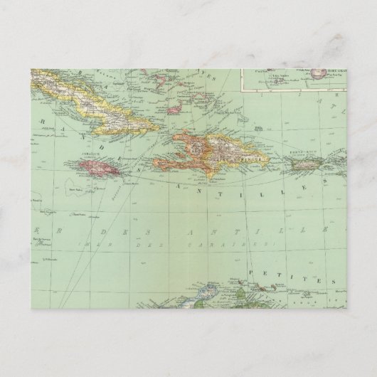 Carte Postale Caraïbes (Devant)