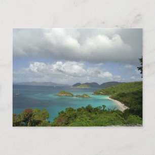 Carte Postale Caraïbes, Îles Vierges américaines, St. John, Trun