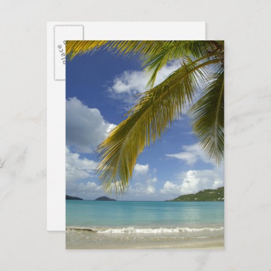 Carte Postale Caraïbes, îles Vierges américaines, St. Thomas, (Devant / Derrière)