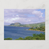 Carte Postale Caraïbes, Saint-Kitts, Roseau. Côte. (Devant)