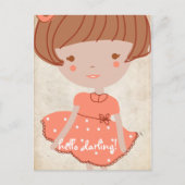 Carte Postale caramel (Devant)